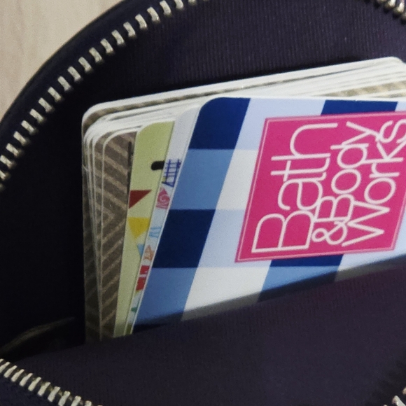 Coach Round Coin Case with Virgo Zodiac Sign Purple Silver Mermaid - Picture 10 of 14